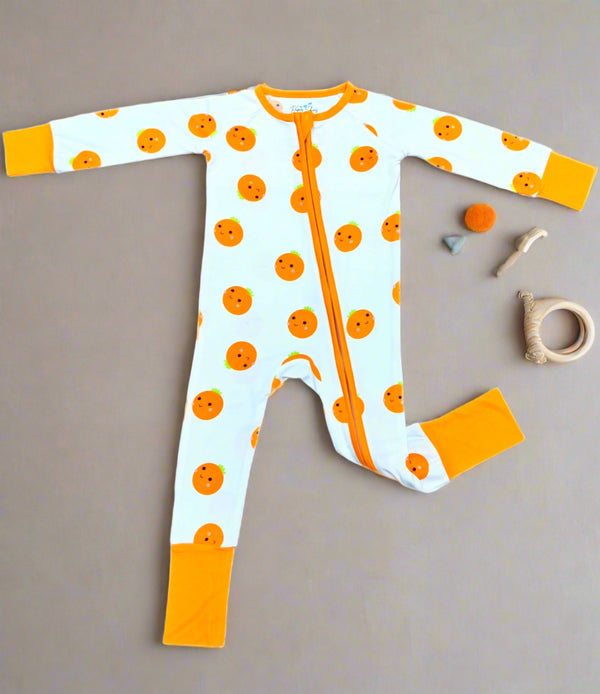 Sweet Clementine Romper