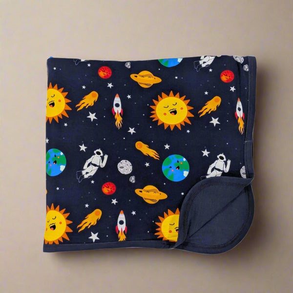 Astro Adventure Bamboo Baby Blanket